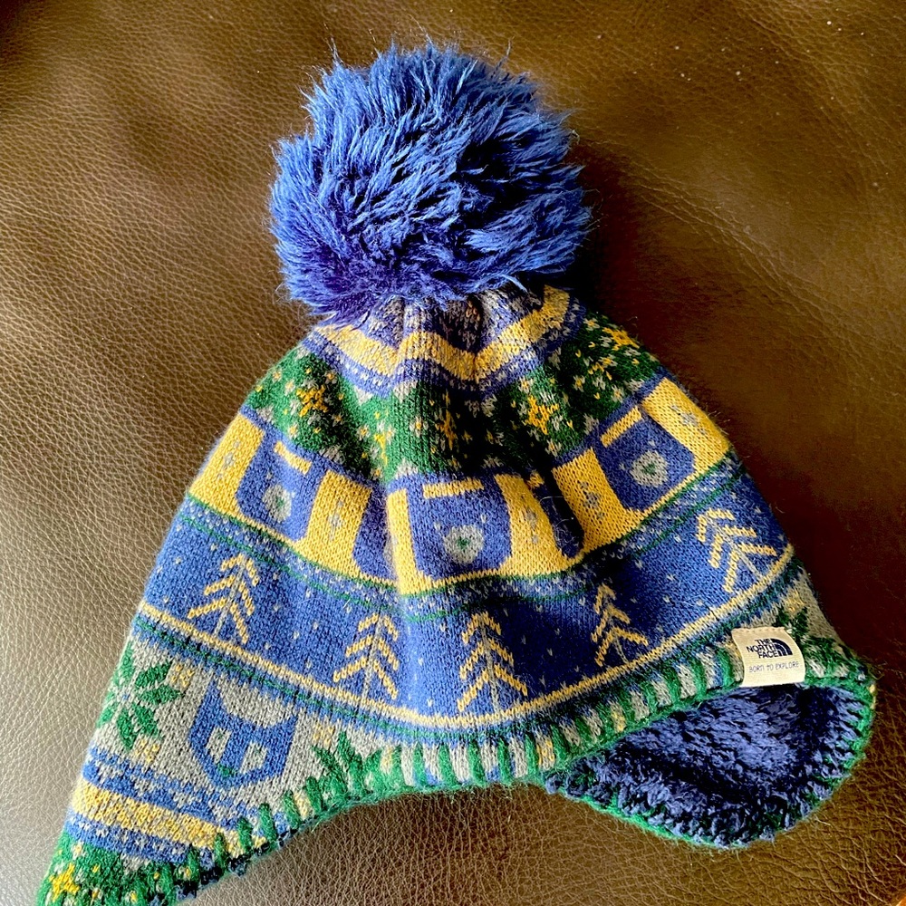 Infant North Face beanie.  Used but in great condition